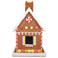2m Gingerbread Swirl House Commercial Christmas Display Prop - 4