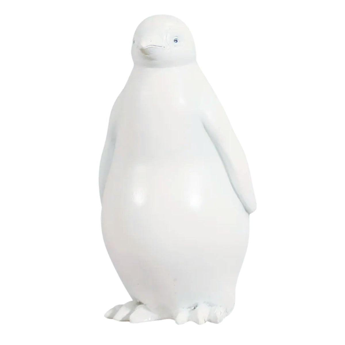 Fluffy White Baby Penguin Commercial Christmas Display Prop