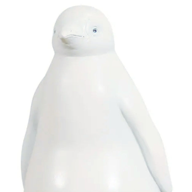 Fluffy White Baby Penguin Commercial Christmas Display Prop
