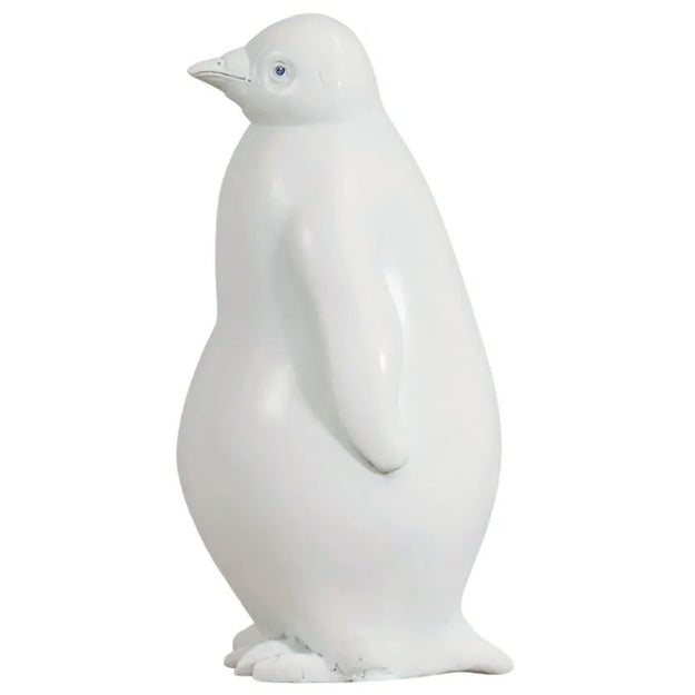 Fluffy White Baby Penguin Commercial Christmas Display Prop