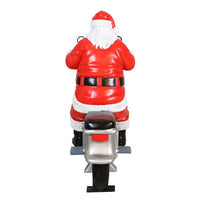 1.5m Santa On Motorbike Commercial Christmas Display Prop - 3