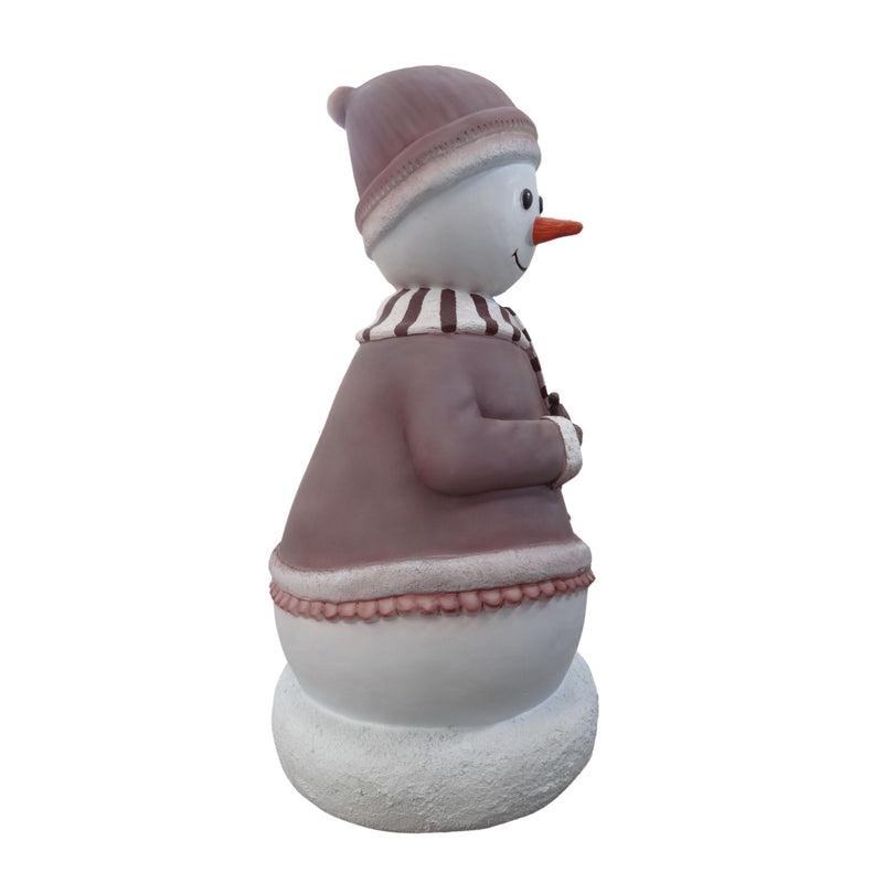 3ft Mini Mama Snowman Lady Commercial Christmas Display Prop