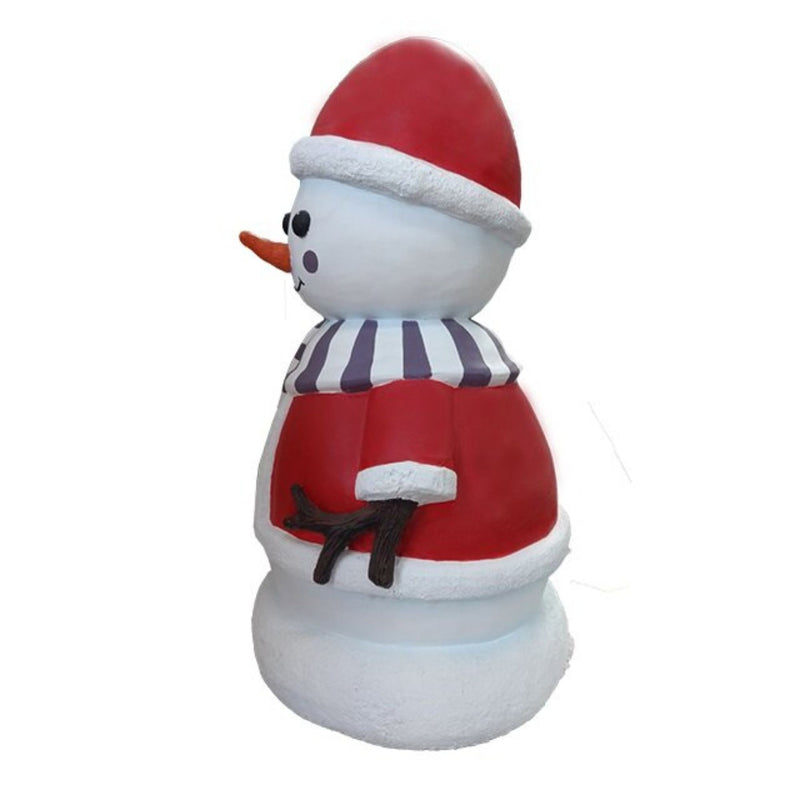 2ft Mini Jane Snowman Girl Commercial Christmas Display Prop
