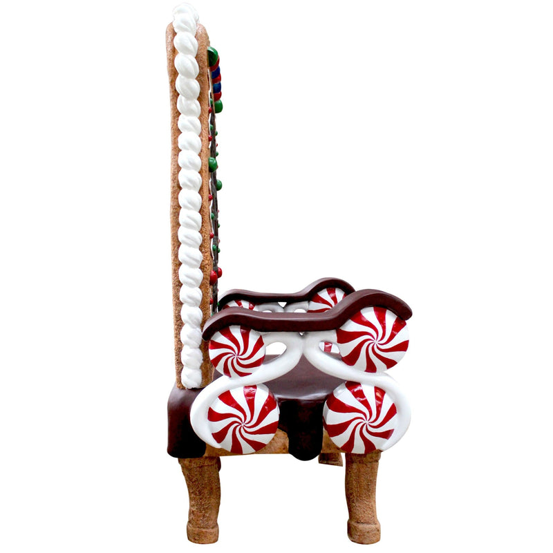 1.65m Gingerbread Throne Commercial Christmas Display Prop