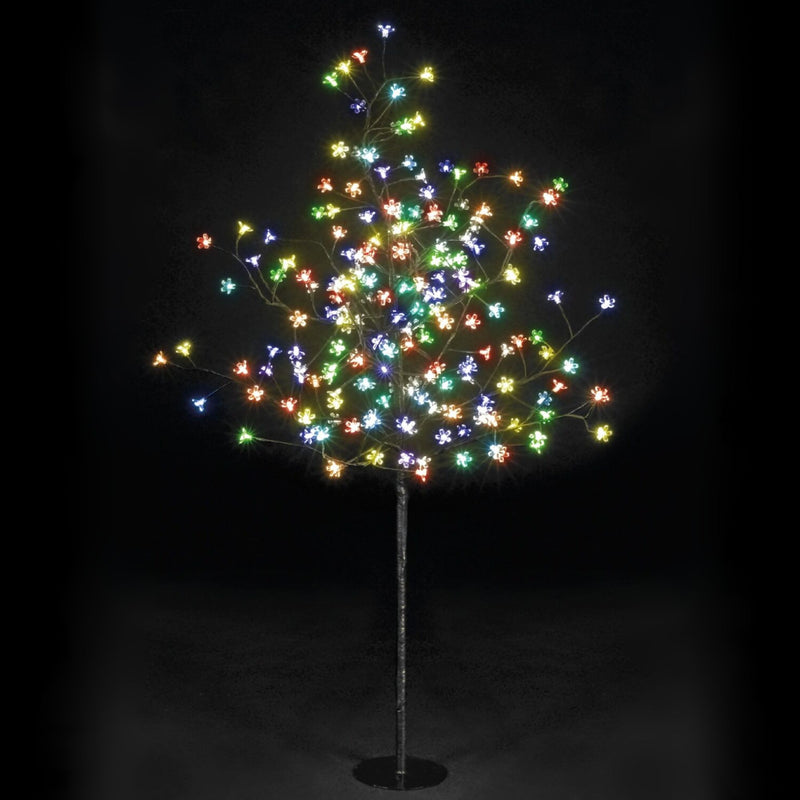 1.5m Multi Coloured Cherry Blossom Tree with 150 LEDs