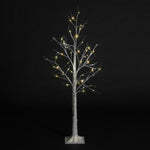 4ft Birch Tree with Warm White LEDs
