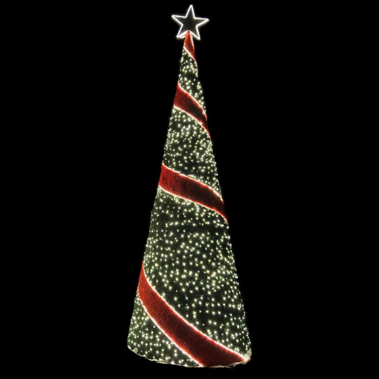 6m Christmas Cone Tree Commercial Display