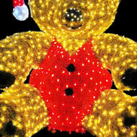 1.8m Cuddly Teddy Bear Commercial Christmas Display - 3
