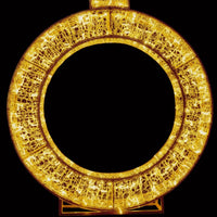 1.2m Warm White Bauble Ring Commercial Christmas Display - 2