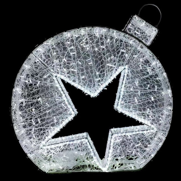 2.2m Switcher Star Bauble Commercial Christmas Display