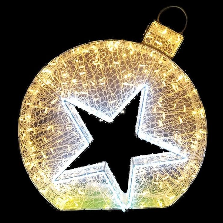 2.2m Switcher Star Bauble Commercial Christmas Display