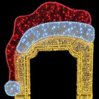 2.8m Santa Hat Ornate Photo Frame Commercial Christmas Display - 2