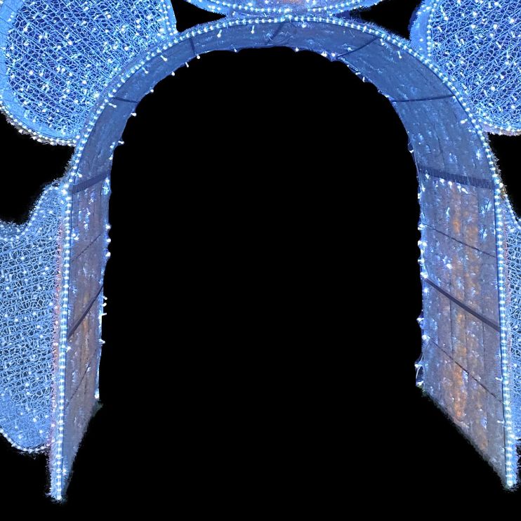 4.2m 3D Penguin Archway Entrance Commercial Christmas Display