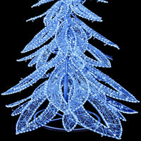 2.75m Warm White & Cool White Switcher Tree Commercial Christmas Display Sculpture - 5