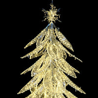 2.75m Warm White & Cool White Switcher Tree Commercial Christmas Display Sculpture - 4