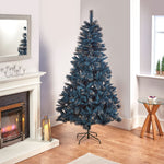 6ft Midnight Blue Fir Artificial Christmas Tree