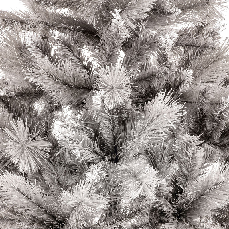 6ft Silver Tipped Parasol Artificial Christmas Tree