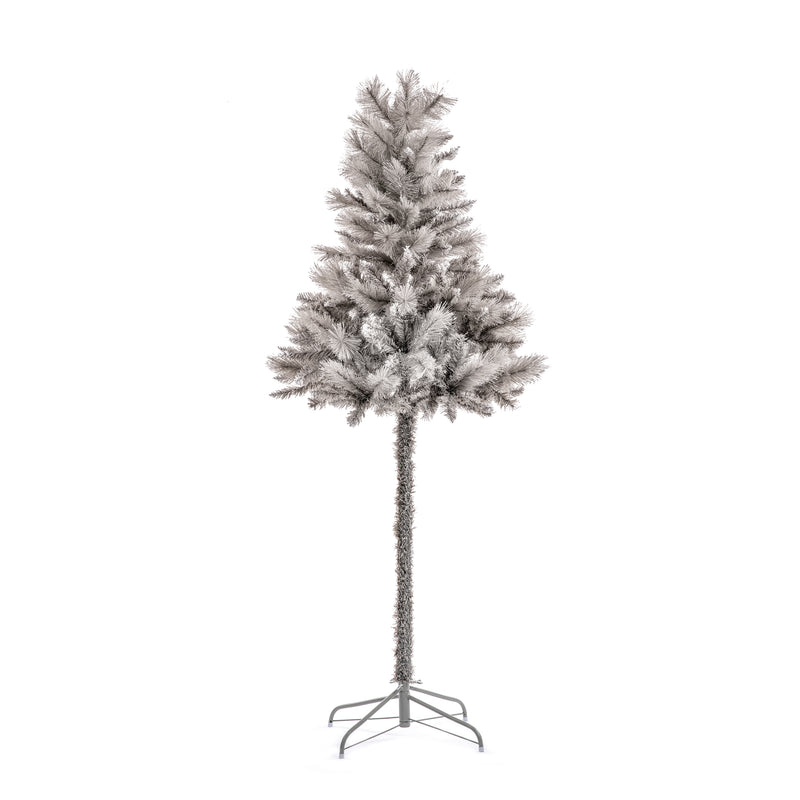 6ft Silver Tipped Parasol Artificial Christmas Tree