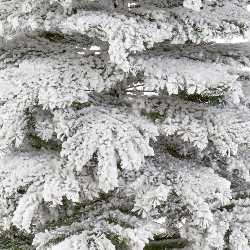7ft Snowy Mountain Pine Artificial Christmas Tree