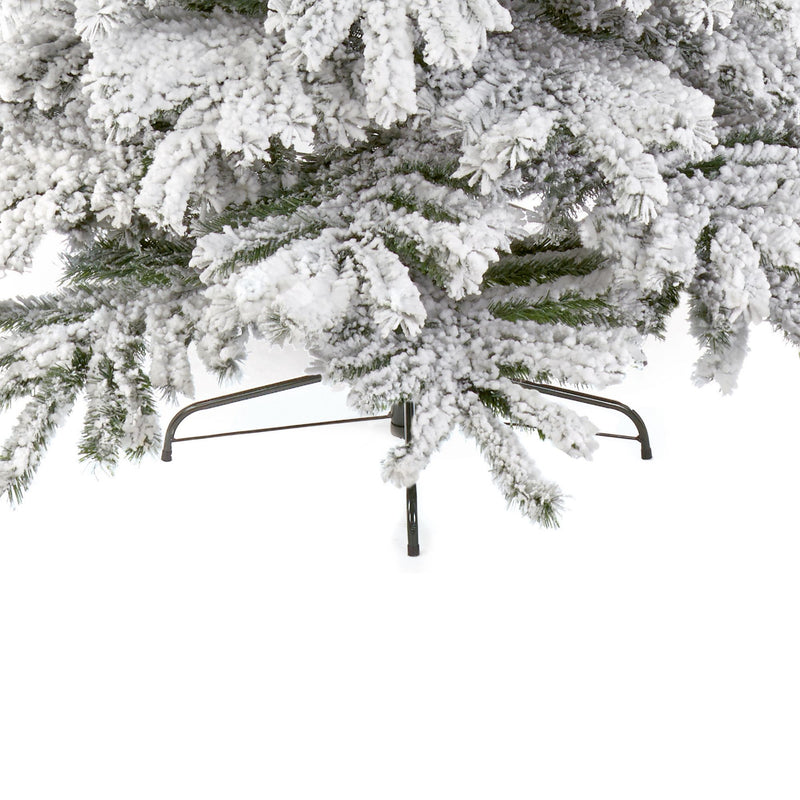 7ft Snowy Mountain Pine Artificial Christmas Tree