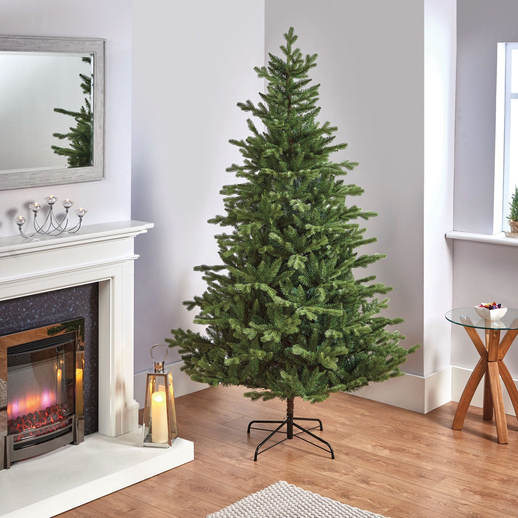 8ft Elsie Pine Artificial Christmas Tree