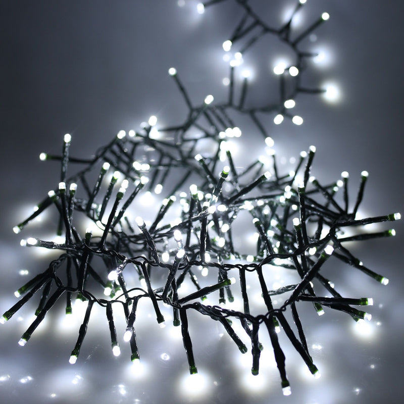 360 White Fit & Forget Battery Powered LED Multi Action Cluster Light