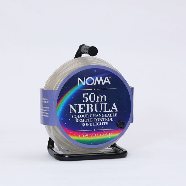50m Colour Changing Nebula Multi Action LED Rope Light on Reel