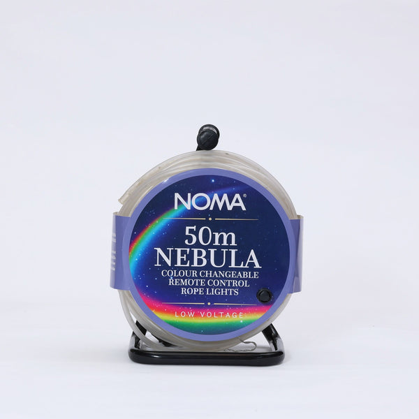 50m Colour Changing Nebula Multi Action LED Rope Light on Reel
