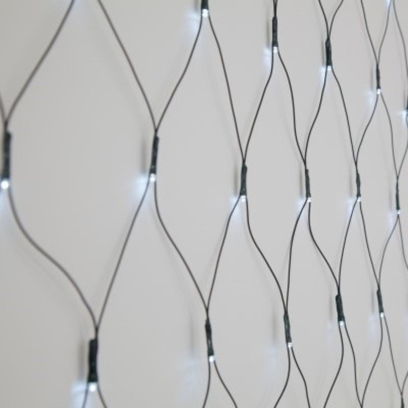 240 White Fit & Forget Battery Powered LED Multi Action Net Light