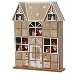 Large Christmas House Wooden Advent Calendar