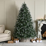 6ft Frosted Belvedere Pine Artificial Christmas Tree