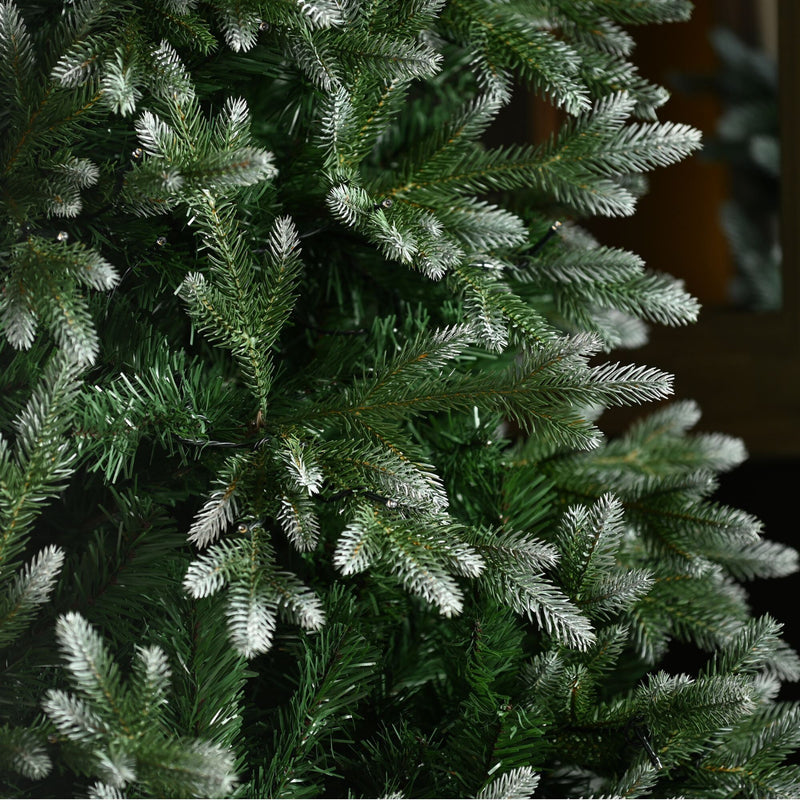 7ft Frosted Belvedere Pine Artificial Christmas Tree