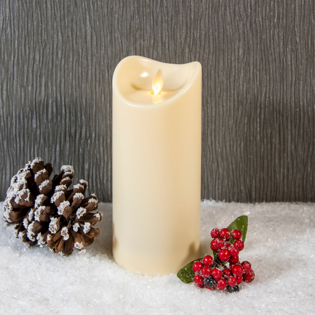 18.5cm Magic Moving Realistic Flame Candle