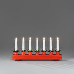 7 Bulb Red Window Welcome Light