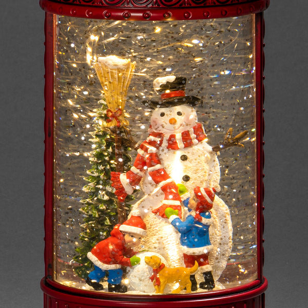 Snowman Mail Box Magical Christmas Water Spinner