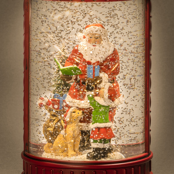 Santa Mail Box Magical Christmas Water Spinner