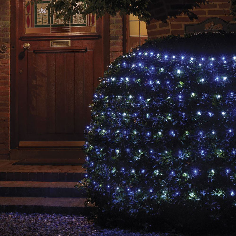 360 Blue and White Multi Action LED Net Light 3.5m x 1.2m