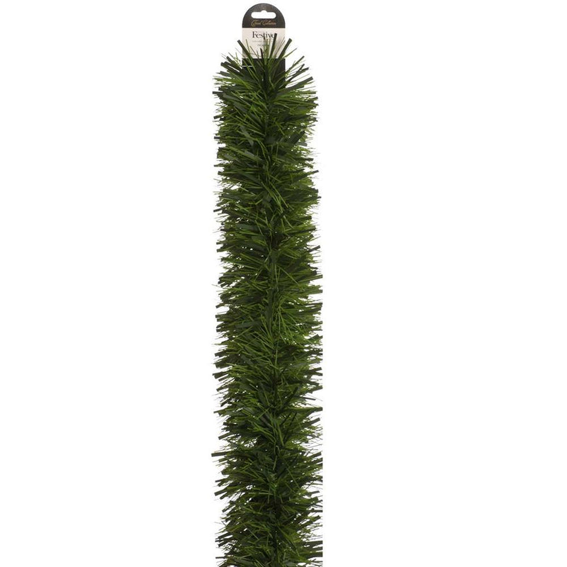 10m Natural Dark and Light Pine Garland