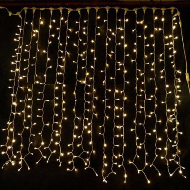 XP Extendable Curtain Light 2m x 1.5m Warm White Twinkle LEDs