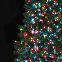 1000 Multi Coloured Treebrights Multi Action LED Lights with Timer