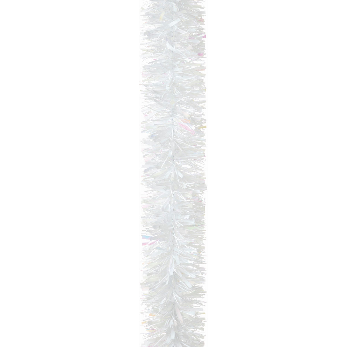 2 Metre White Iris Luxury Chunky Cut Tinsel