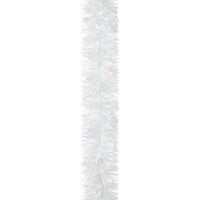 2 Metre White Iris Luxury Chunky Cut Tinsel