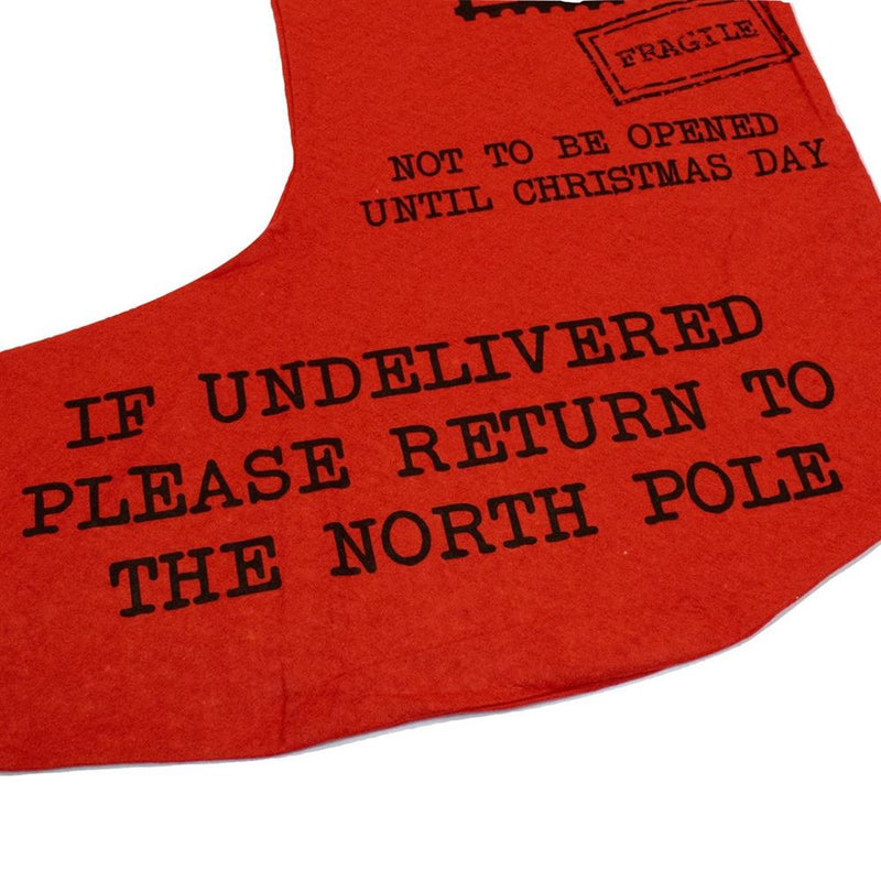 1.1m Jumbo Red Christmas Stocking