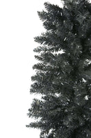 6.6ft Black Pencil Artificial Pine Christmas Tree