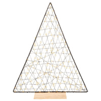 LED Lit Metal Christmas Tree Frame