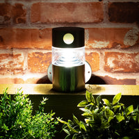 LED Solar Powered Wall Cylinder Light