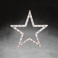 Star Window Silhouette Light