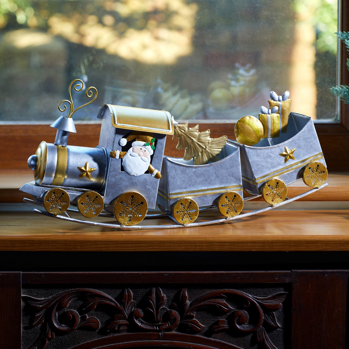 All aboard! Santa's Sky Express Ornament