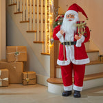 1.1m Luxury Giant Standing Santa with Red Suit Display