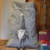 70cm Large Grey Gonk Present Sack
